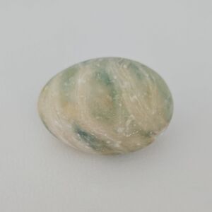 Vintage Hand Carved Alabaster Stone Egg